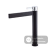 Fienza Sansa Tall Basin Mixer - Matte Black - Matte Black / Chrome Handle - Tower Basin Mixer