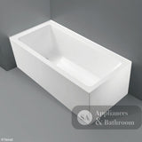Fienza Sentor Acrylic Corner Bath 1650mm - Gloss White - Right Corner - Corner Baths