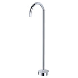 Fienza SP8016 Kaya Floor Mounted Gooseneck Bath Outlet Chrome - Bath Fillers