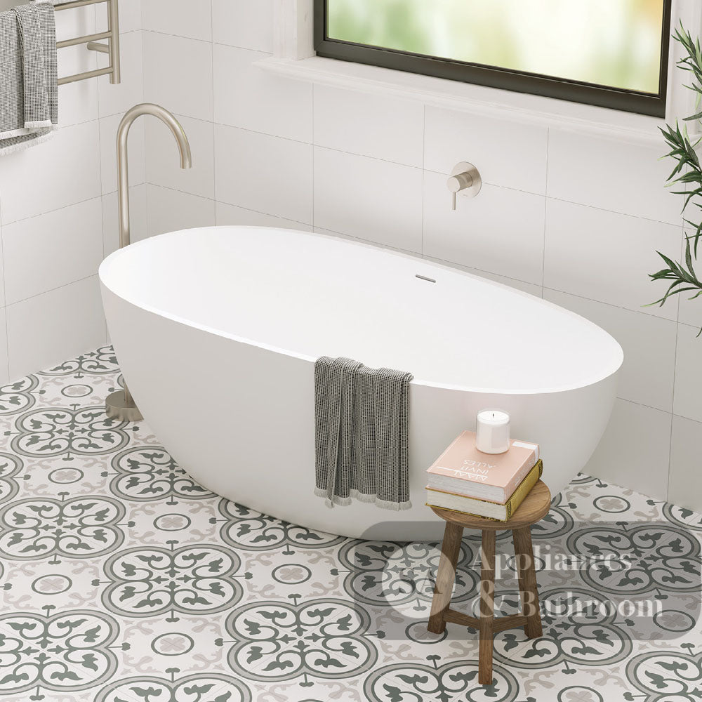 Fienza ST03-1500 Bahama Solid Surface Bath 1500mm - Freestanding Bath