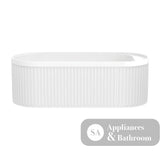 Fienza ST20-1700 Minka Solid Surface Bath 1700mm Matte White - Freestanding Bath