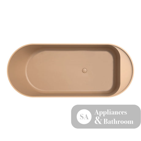 Fienza ST20-1700D Minka Solid Surface Bath 1700mm Dusk - Freestanding Bath