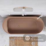 Fienza ST20-1700D Minka Solid Surface Bath 1700mm Dusk - Freestanding Bath