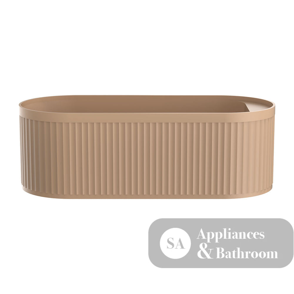 Fienza ST20-1700D Minka Solid Surface Bath 1700mm Dusk - Freestanding Bath