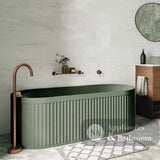 Fienza ST20-1700F Minka Solid Surface Bath 1700mm Forest - Freestanding Bath