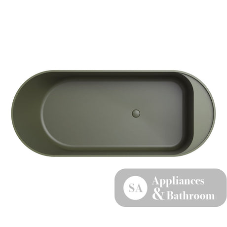 Fienza ST20-1700F Minka Solid Surface Bath 1700mm Forest - Freestanding Bath