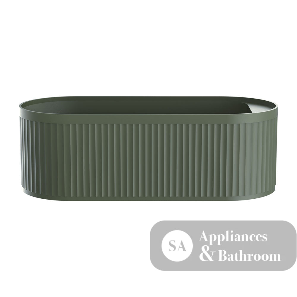 Fienza ST20-1700F Minka Solid Surface Bath 1700mm Forest - Freestanding Bath