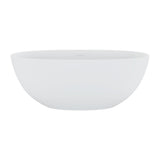 Fienza ST28-1550 Sasso Freestanding Stone Bath 1500mm Matte White - Freestanding Bath
