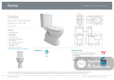 Fienza Stella Close-Coupled Suite - Closed Coupled Suites