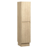 Fienza TB14SK Edge Scandi Oak Tallboy On Kickboard - Bathroom Storage