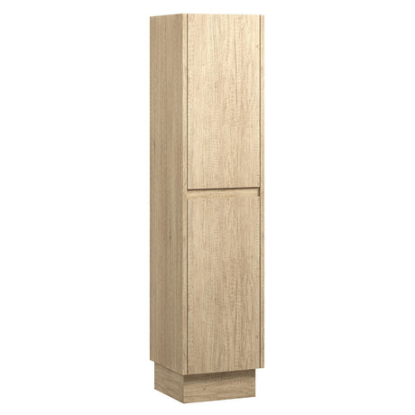 Fienza TB14SK Edge Scandi Oak Tallboy On Kickboard - Bathroom Storage