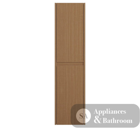 Fienza TB14WA Edge Walnut Wall Hung Tallboy - Bathroom Storage