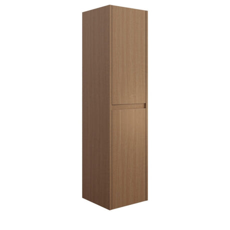 Fienza TB14WA Edge Walnut Wall Hung Tallboy - Bathroom Storage