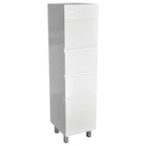 Fienza TB15 Gloss White Fingerpull Tallboy - Bathroom Storage