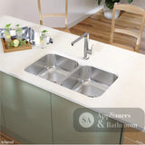 Fienza Tiva 68109 Stainless Steel Double Kitchen Sink - Special Order Undermount Sinks