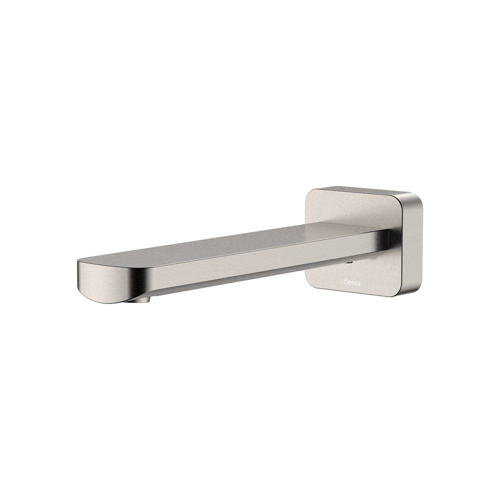 Fienza Tono 180mm Basin/Bath Outlet 233115BN - Brushed Nickel - Bath Spouts