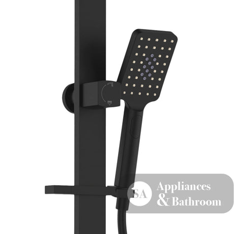 Fienza Tono Deluxe Twin Shower 455121B - Matte Black - Double Shower