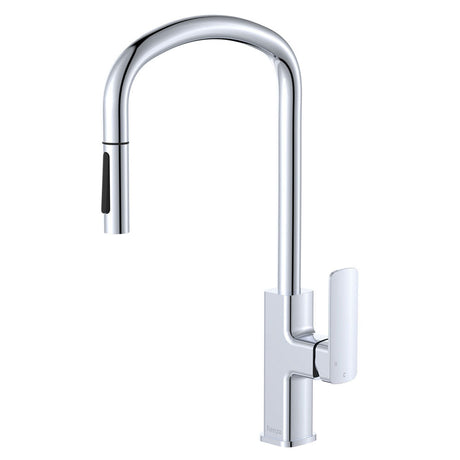 Fienza Tono Pull Out Sink Mixer 233108 - Chrome - Kitchen Mixer Taps