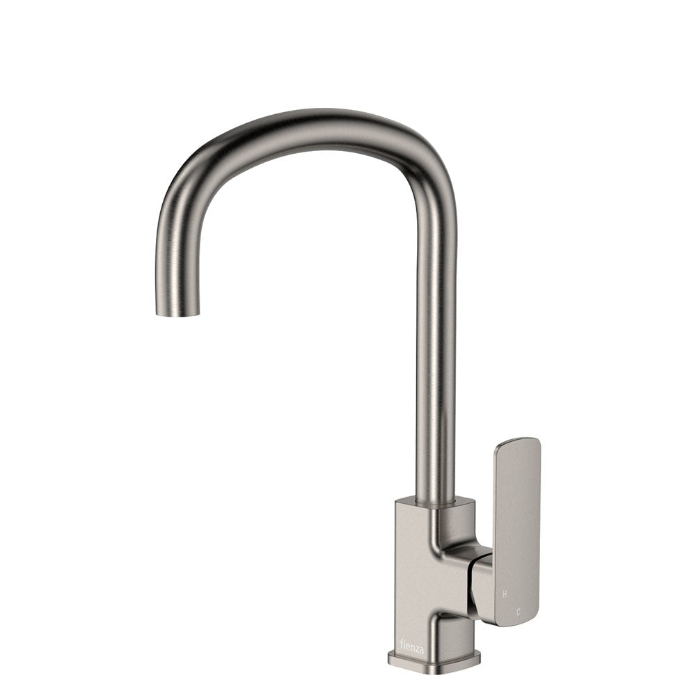 Fienza Tono Sink Mixer 233105BN - Brushed Nickel - Kitchen Mixer Taps
