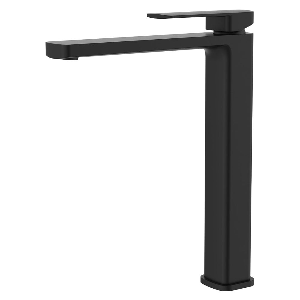 Fienza Tono Tall Basin Mixer 233107B - Matte Black - Tower Basin Mixer