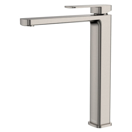Fienza Tono Tall Basin Mixer 233107BN - Brushed Nickel - Tower Basin Mixer