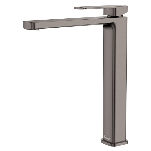 Fienza Tono Tall Basin Mixer 233107GM - Gunmetal - Tower Basin Mixer