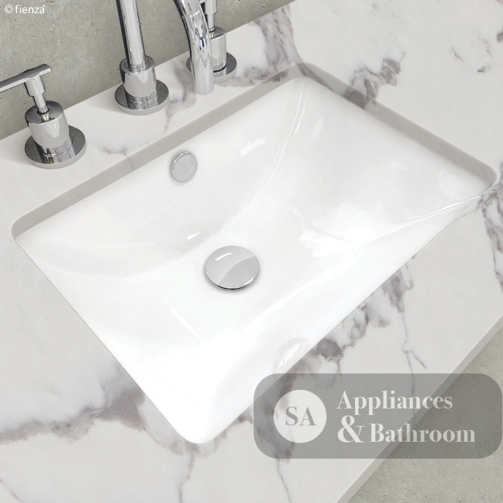 Fienza TR4070 Sarah Undermount Ceramic Basin White - Basins