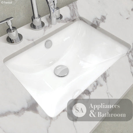 Fienza TR4070 Sarah Undermount Ceramic Basin White - Basins