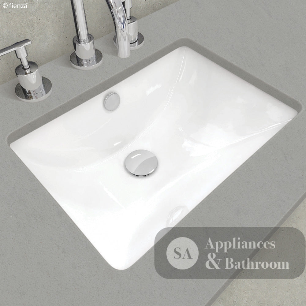 Fienza TR4070 Sarah Undermount Ceramic Basin White - Basins