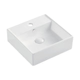 Fienza TR4148 Helen Junior 1 Tap Hole Above Counter Basin White - Basins