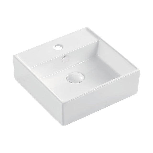 Fienza TR4148 Helen Junior 1 Tap Hole Above Counter Basin White - Basins