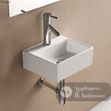 Fienza TR4549 Baby Modena Above Counter Ceramic 1 Tap Hole Basin White - Basins