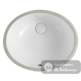 Fienza TR908 Undermount Ceramic Basin Karmen White - Basins