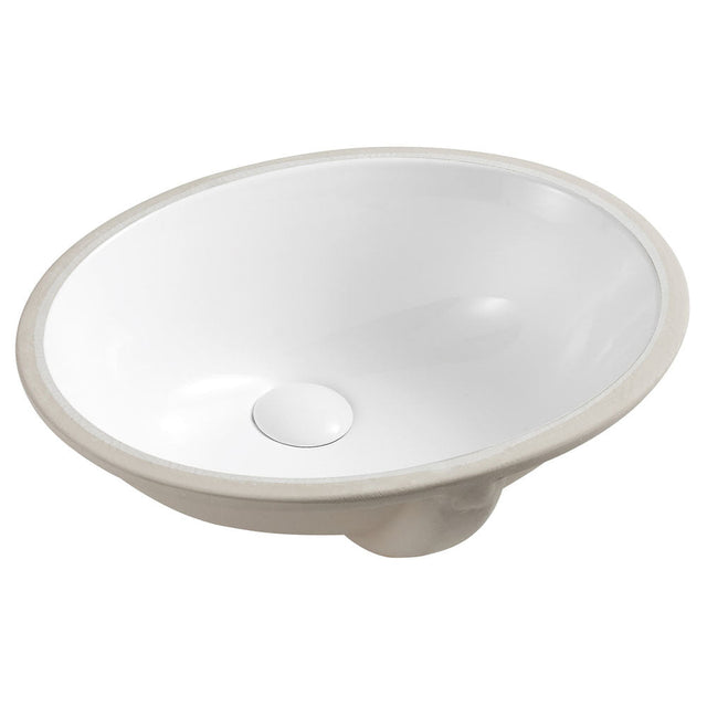 Fienza TR908 Undermount Ceramic Basin Karmen White - Basins