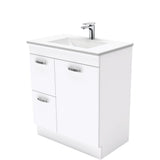 Fienza VAN75NKWL Vanessa Unicab 750 Vanity On Kickboard - Vanity Units