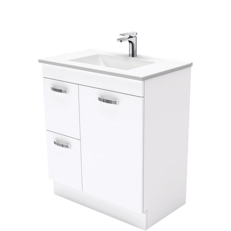 Fienza VAN75NKWL Vanessa Unicab 750 Vanity On Kickboard - Vanity Units