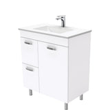 Fienza VAN75NLWL Vanessa Unicab 750 Vanity On Legs Left Drawers - Vanity Units