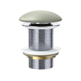 Fienza WAS59MG Pop-Up 32mm Non-Overflow Basin Waste Matte Olive Ceramic Cap - Basin Pop up Waste