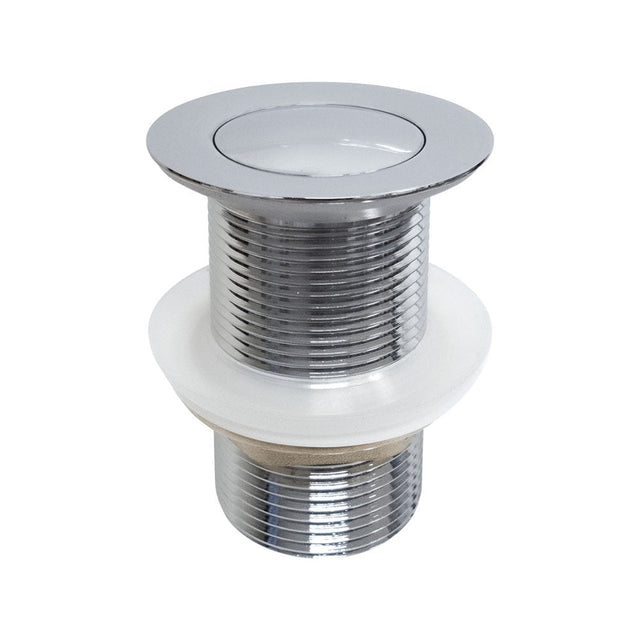 Fienza WAS60 Basin Pop up Waste,Flat 32mm No Overflow Chrome - Basin Pop up Waste