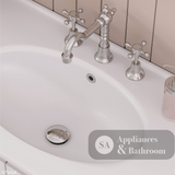 Fienza WAS72 Pop Up Waste Universal Basin 32/40mm Chrome - Basin Pop up Waste