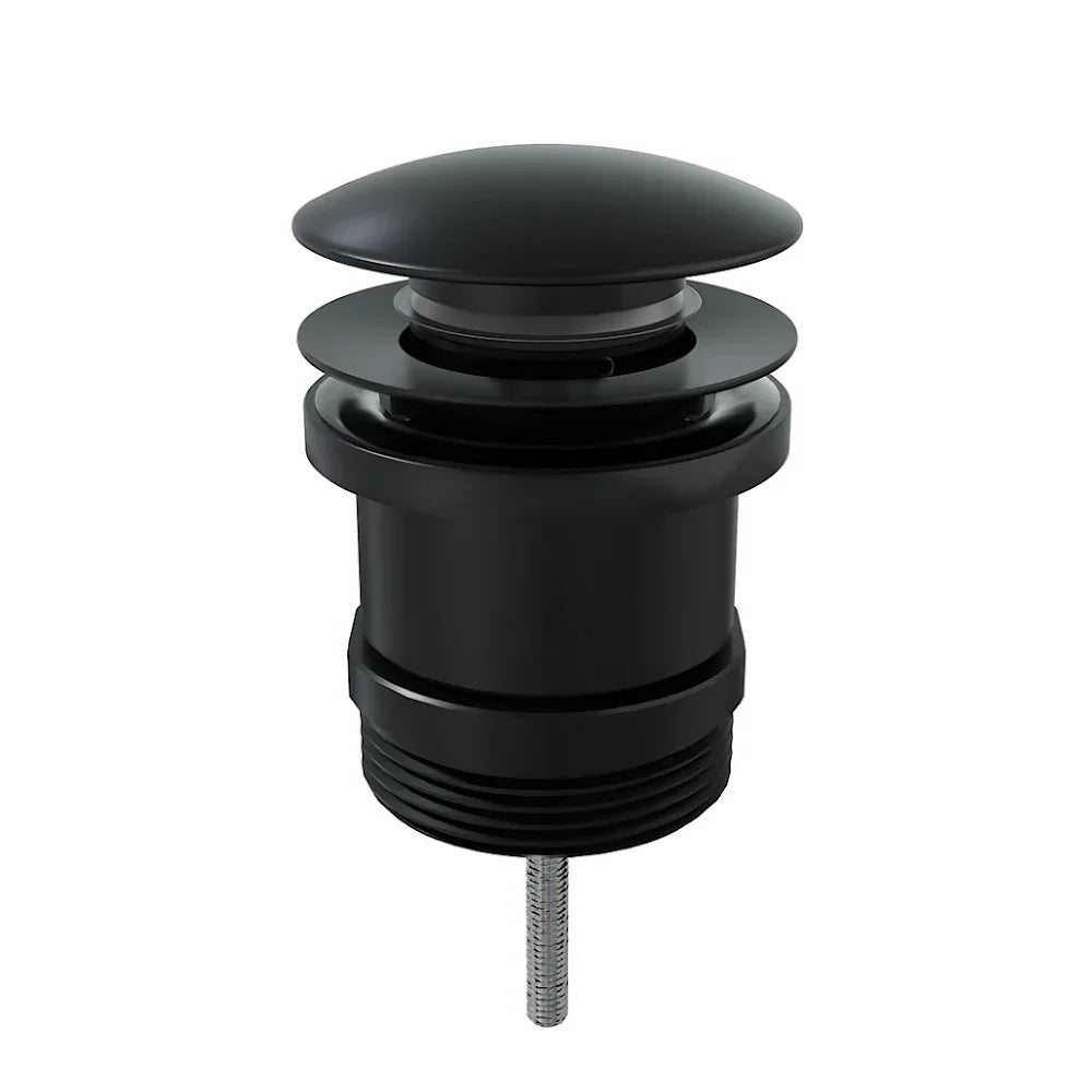 Fienza WAS72MB Pop Up Waste Universal Basin 32/40mm Matte Black - Basin Pop up Waste