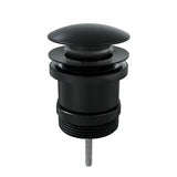 Fienza WAS72MB Pop Up Waste Universal Basin 32/40mm Matte Black - Basin Pop up Waste