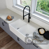 Fienza Winston 68702 Double Butler Sink White 838X483X254Mm - Special Order Kitchen Sinks
