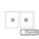 Fienza Winston 68702 Double Butler Sink White 838X483X254Mm - Special Order Kitchen Sinks