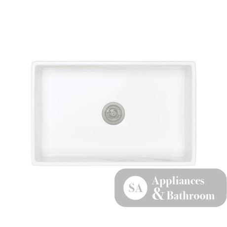 Fienza Winston 68703 Single Butler Sink Medium White 750X470X250Mm - Special Order Kitchen Sinks