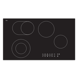 Baumatic GECE9004 90cm Black Glass Ceramic Cooktop