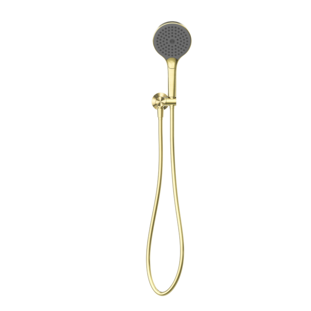 Nero Mecca Shower Bracket With Air Shower II Brushed Gold NR221905FBG