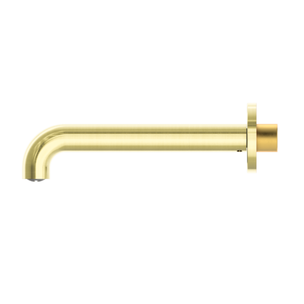 Nero Mecca Basin/Bath Spout Only 120mm Brushed Gold NR221903C120BG