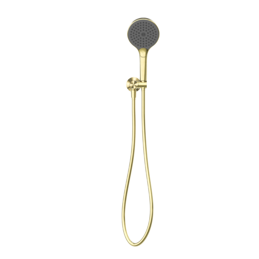Nero Opal Shower Bracket With Air Shower II Brushed Gold NR251905FBG