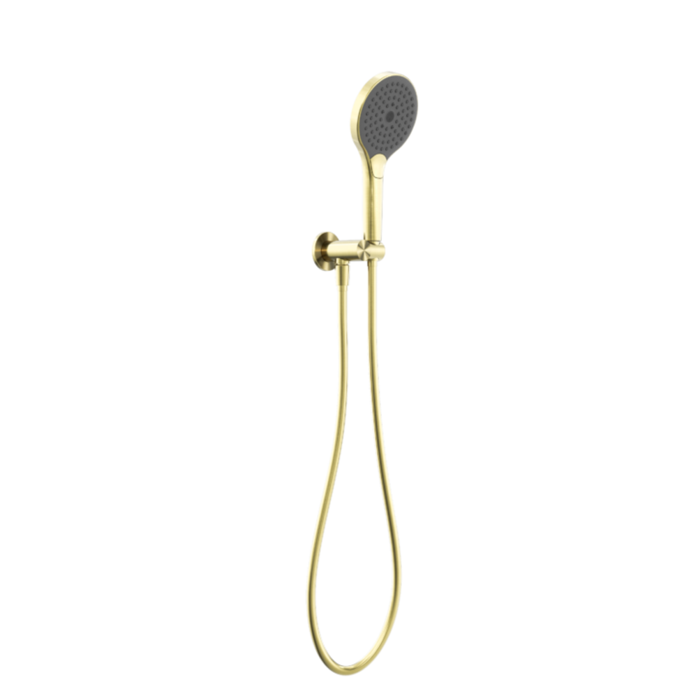 Nero Mecca Shower Bracket With Air Shower II Brushed Gold NR221905FBG